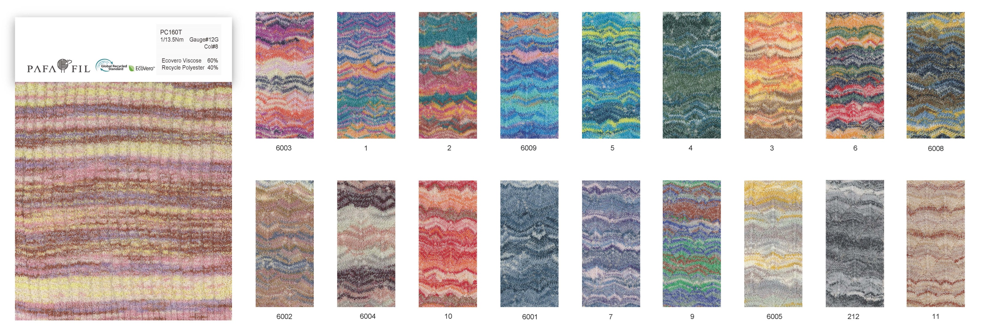 PC160T Color card
