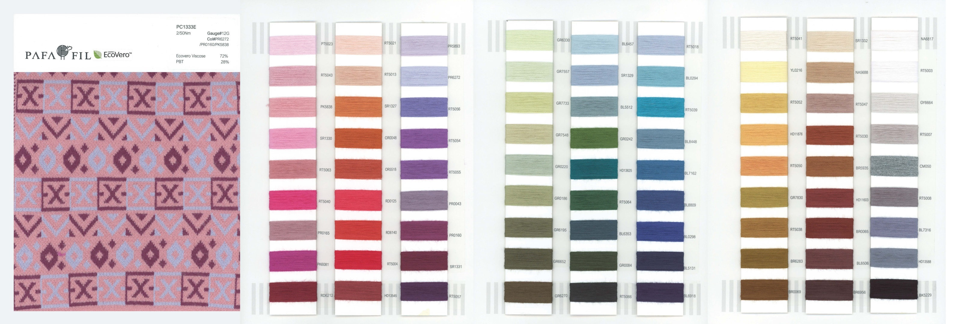 PC1333E Color card