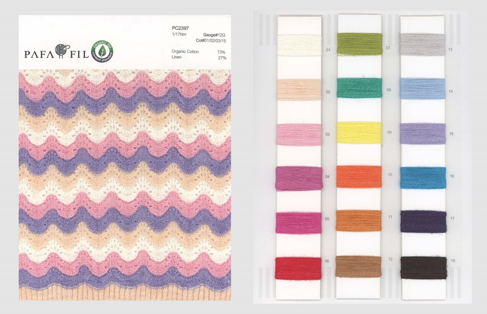 PC2397 Color card