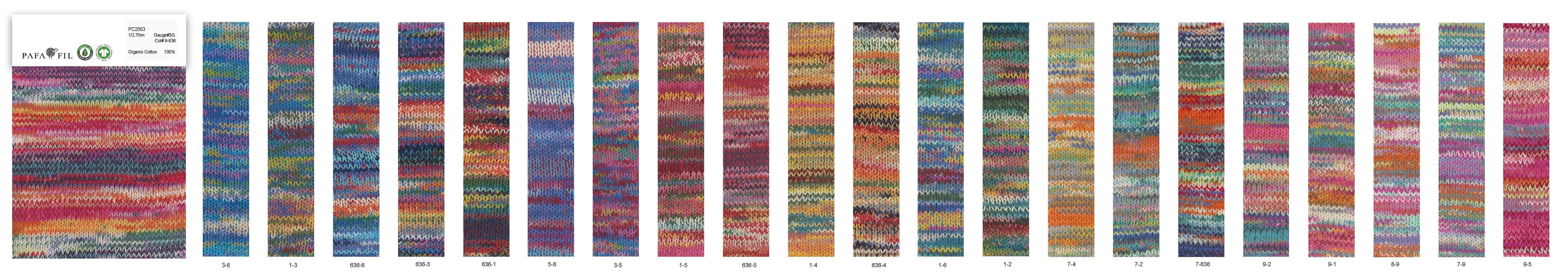 PC2563 Color card