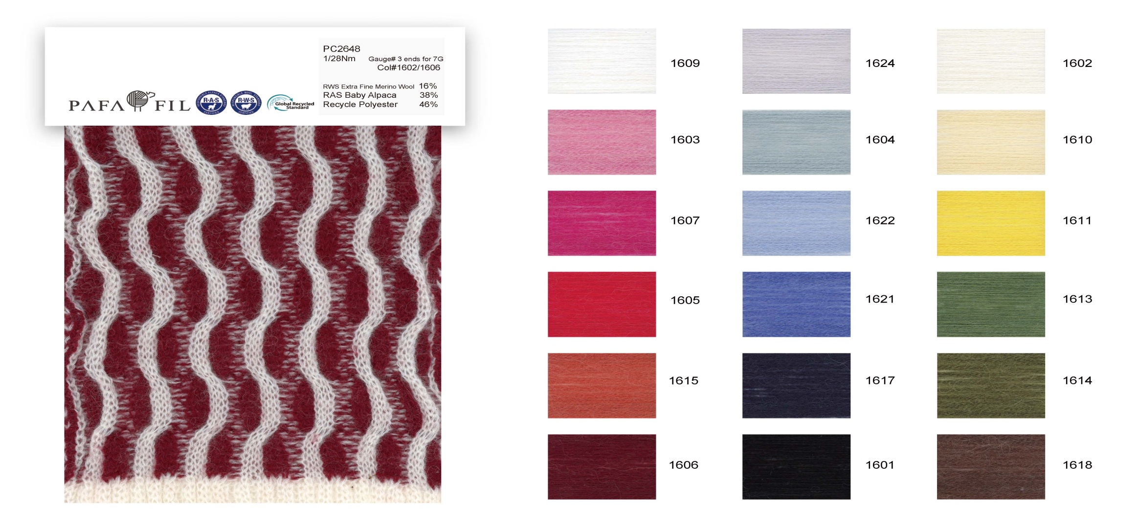 PC2648 Color card