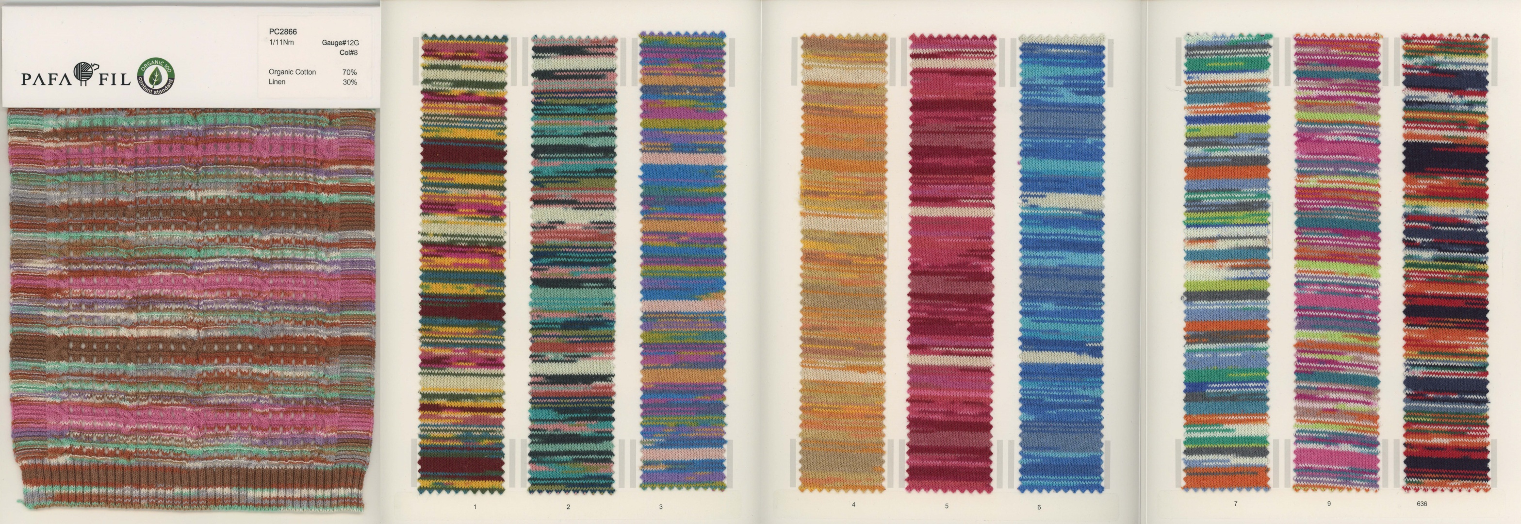 PC2866 Color card