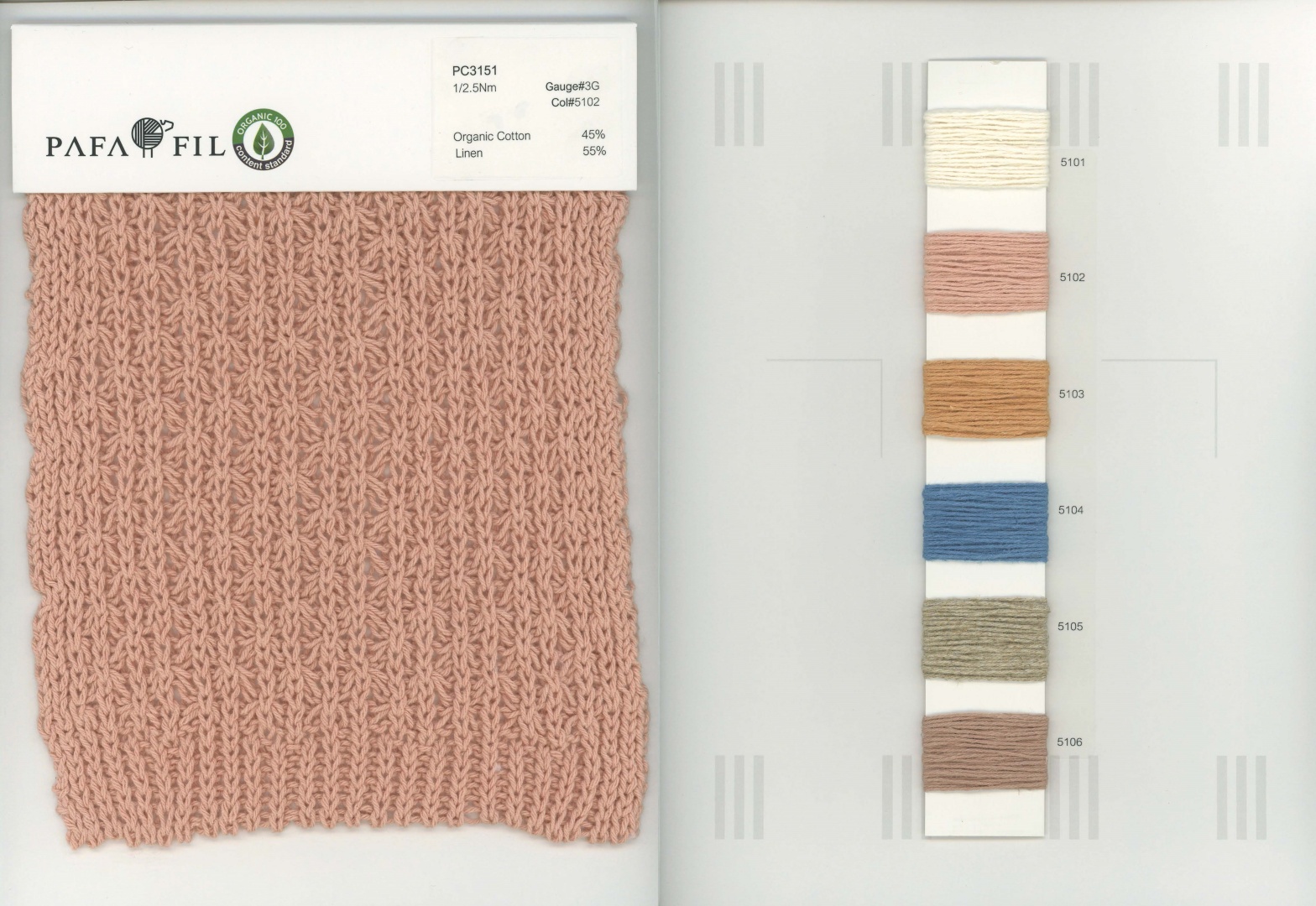 PC3151 Color card