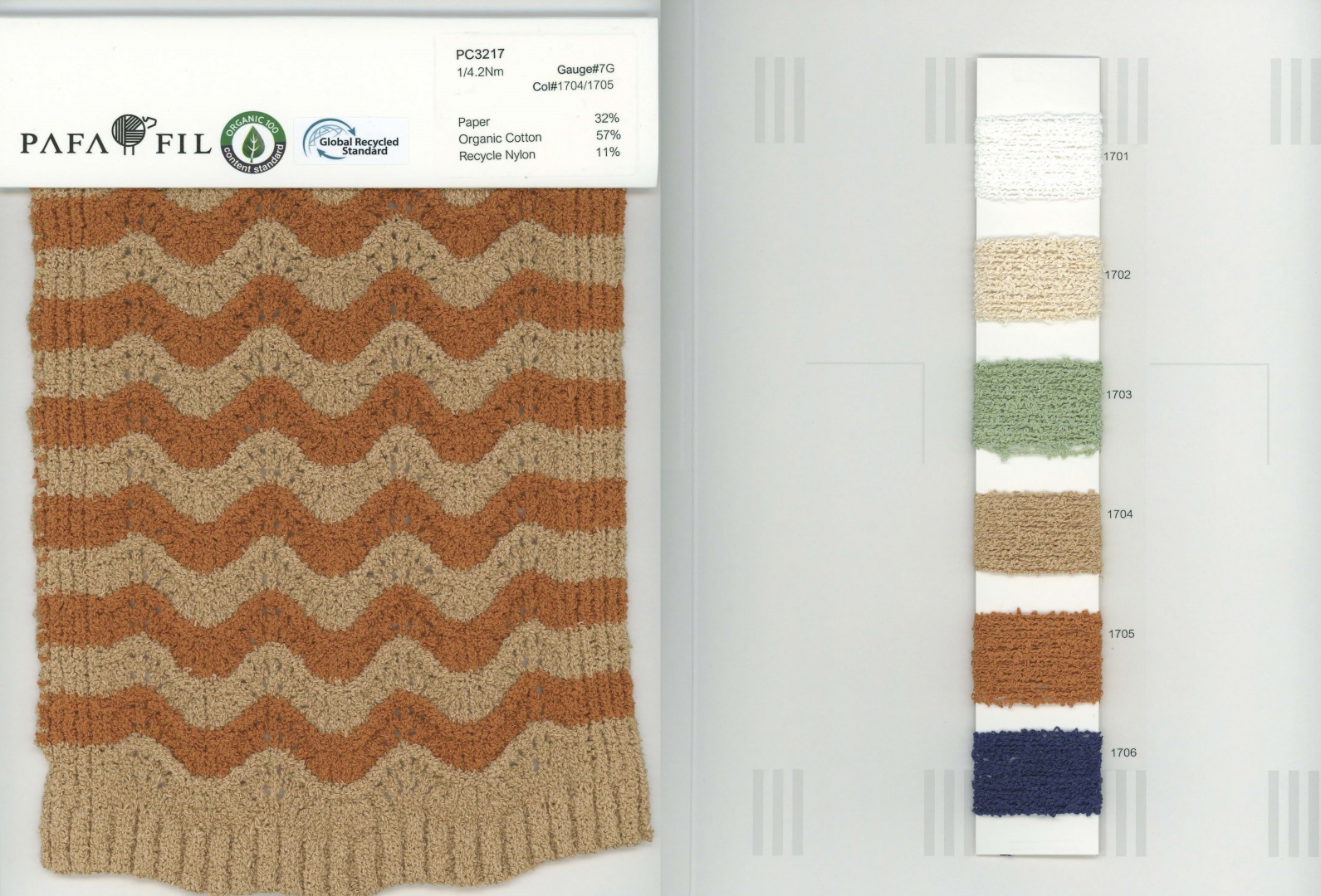 PC3217 Color card