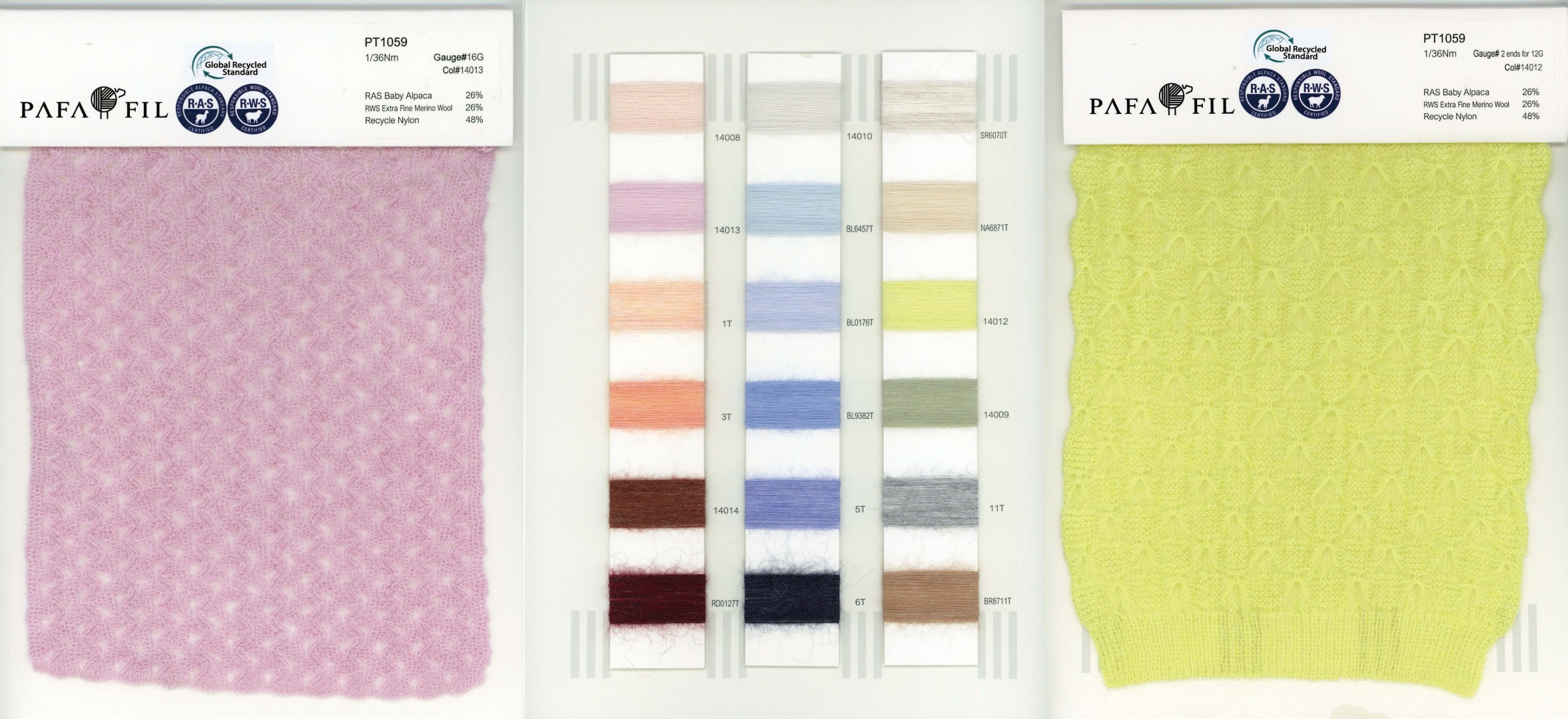 PT1059 Color card