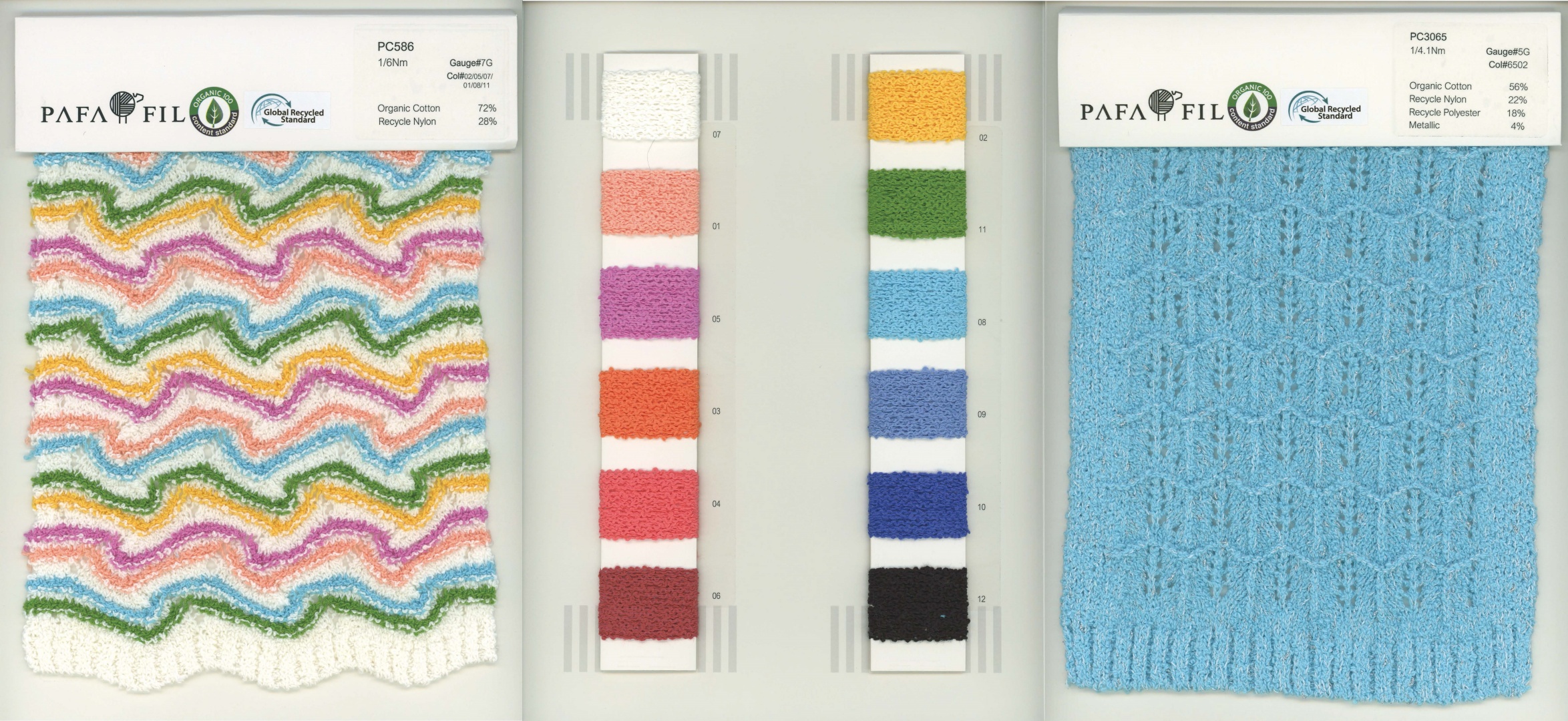 PC586&PC3065 Color card