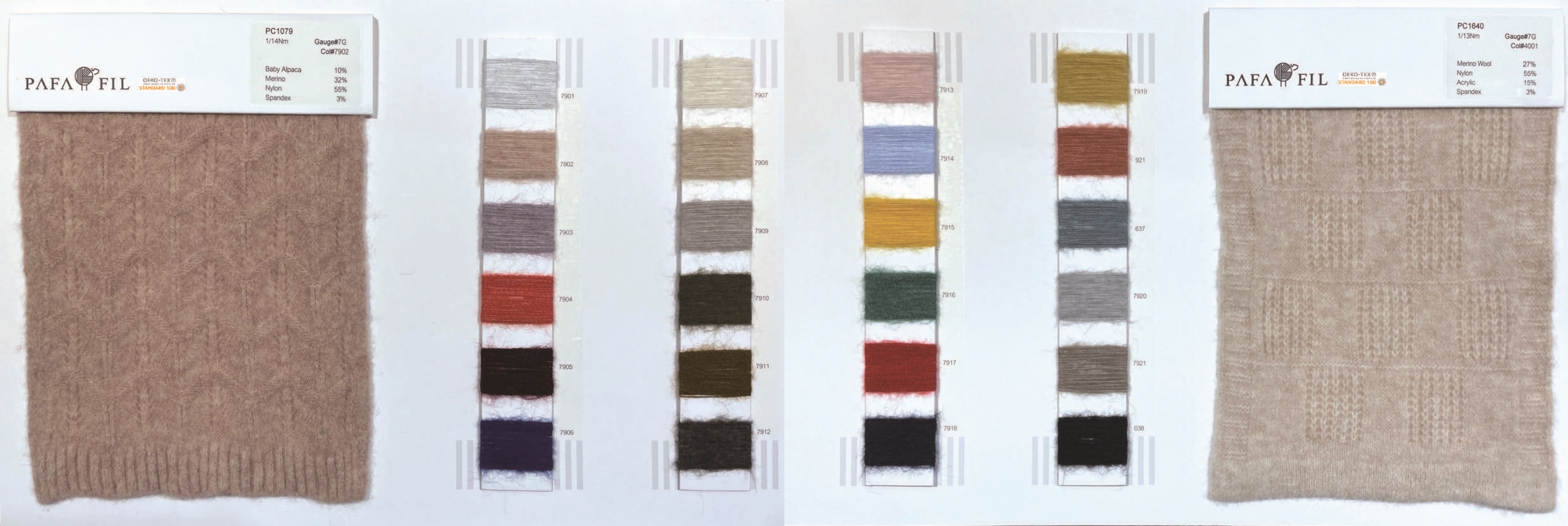 PC1079&PC1640 Color card