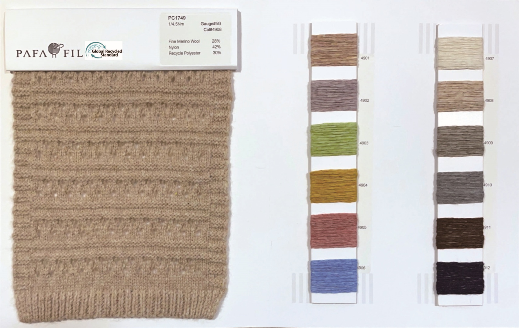 PC1749 Color card