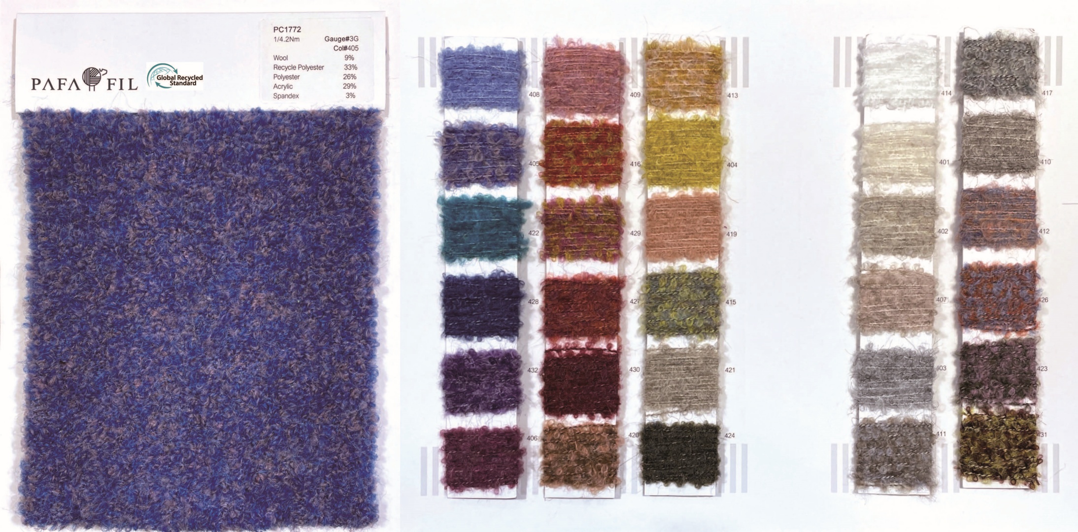 PC1772 Color card