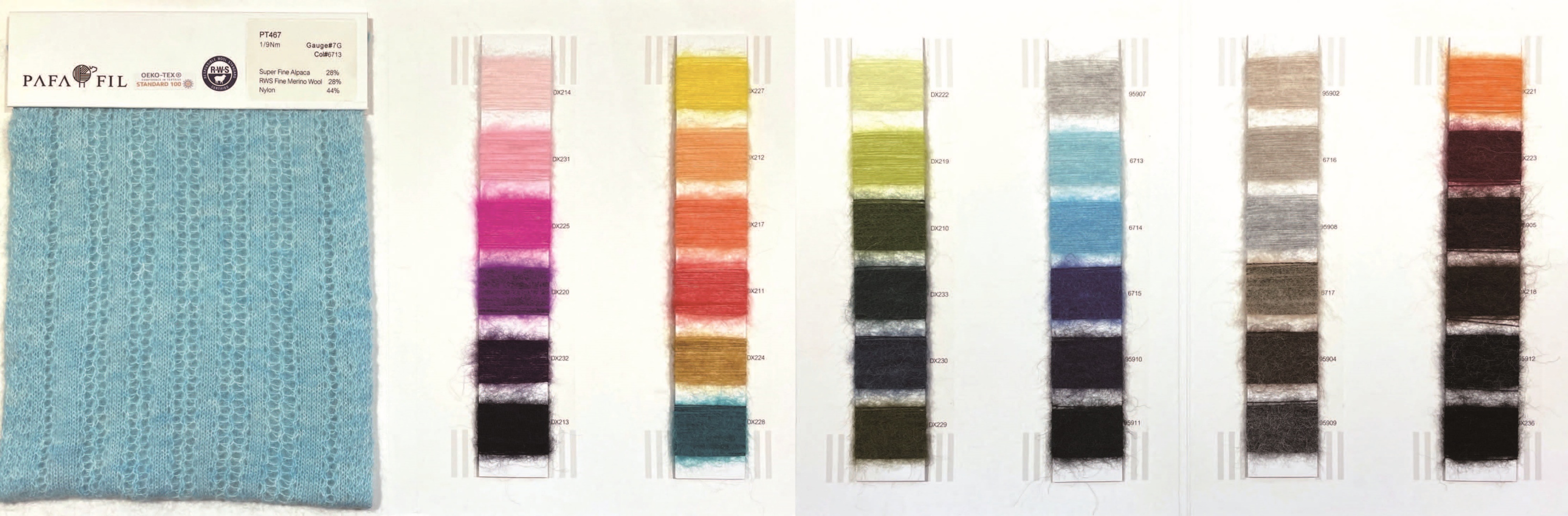 PT467 Color  card