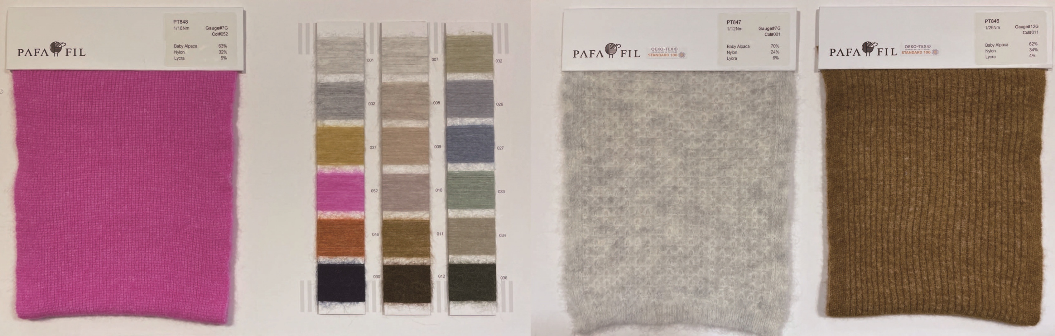 PT846&PT847&PT848 Color card
