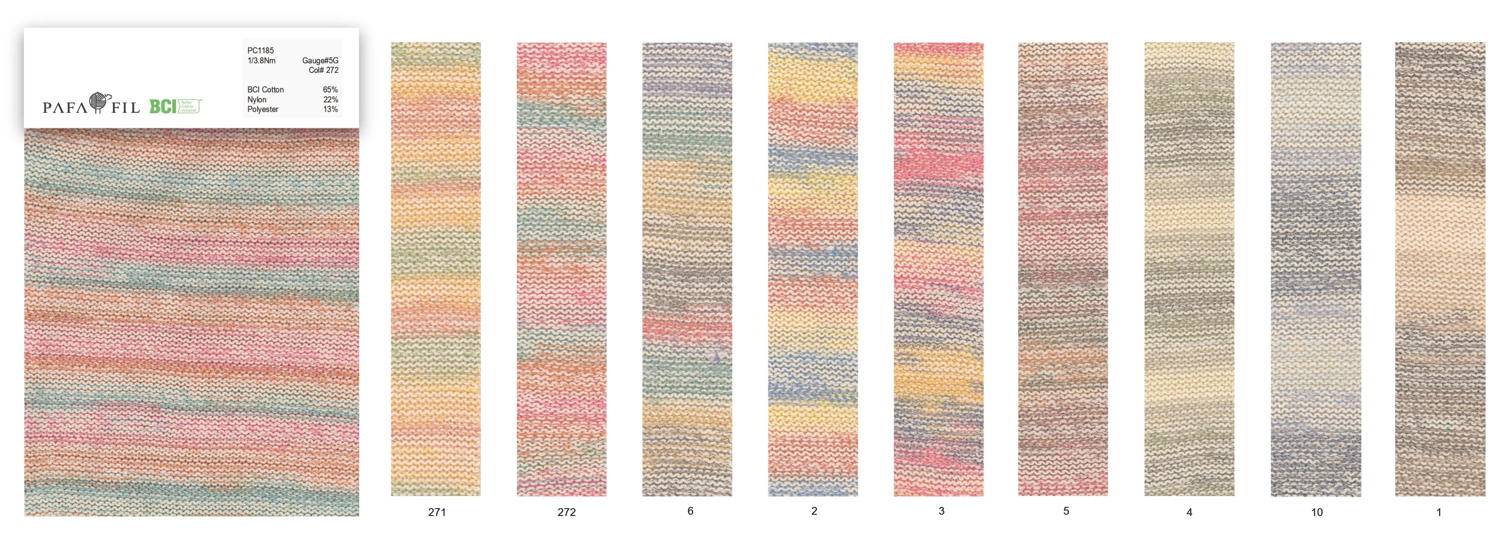 PC1185 Color card