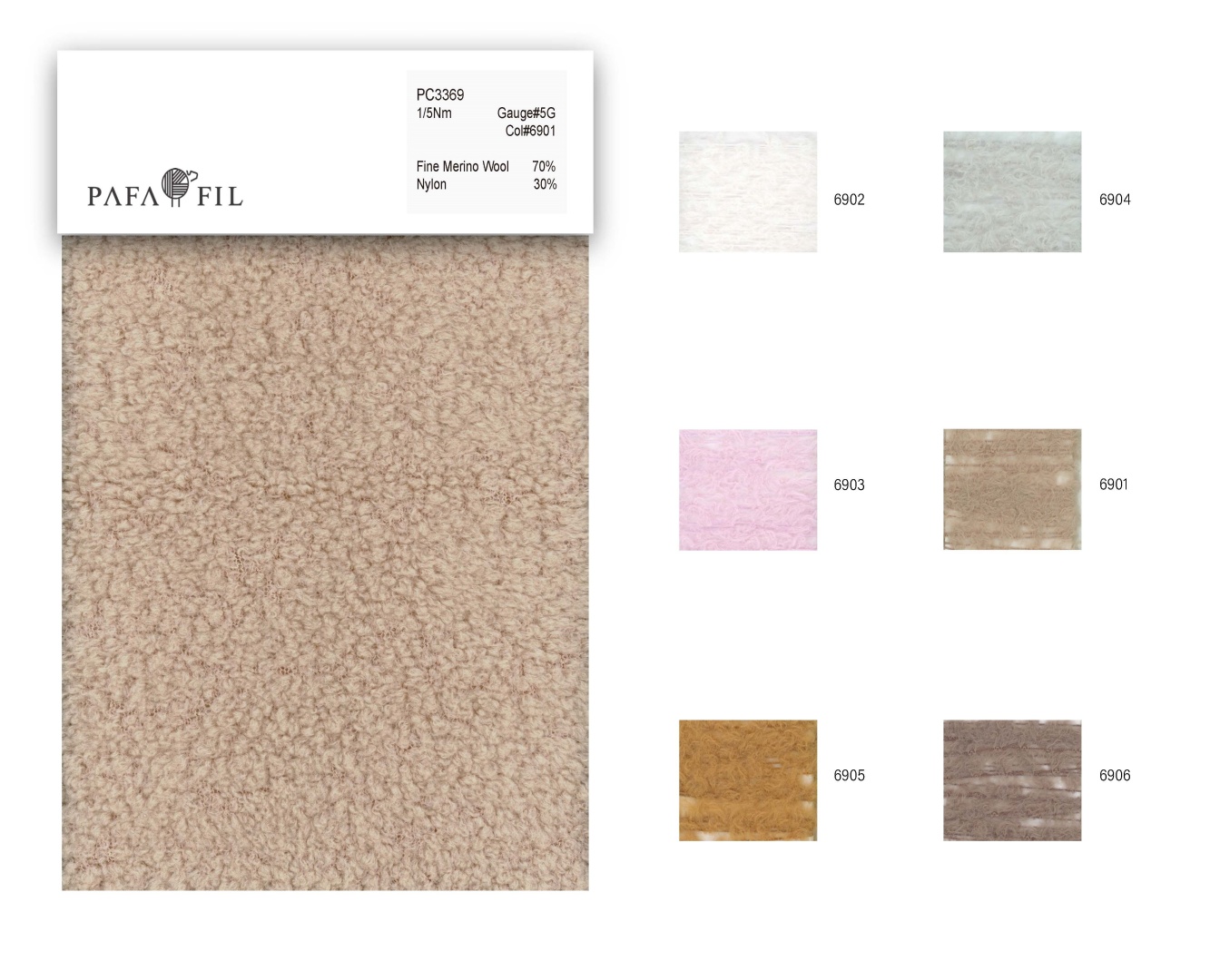 PC3369 Color card