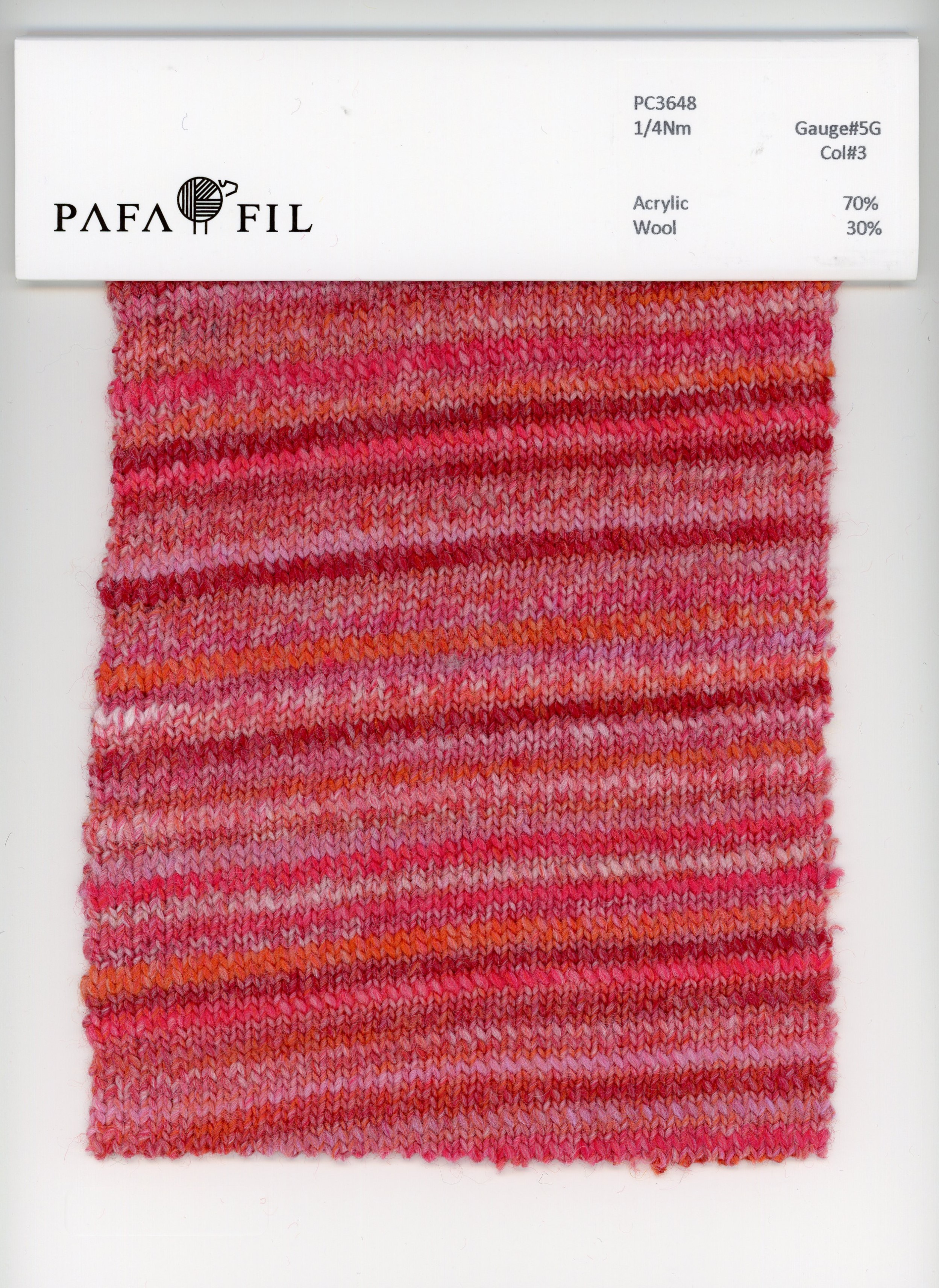 PC3648 Color card
