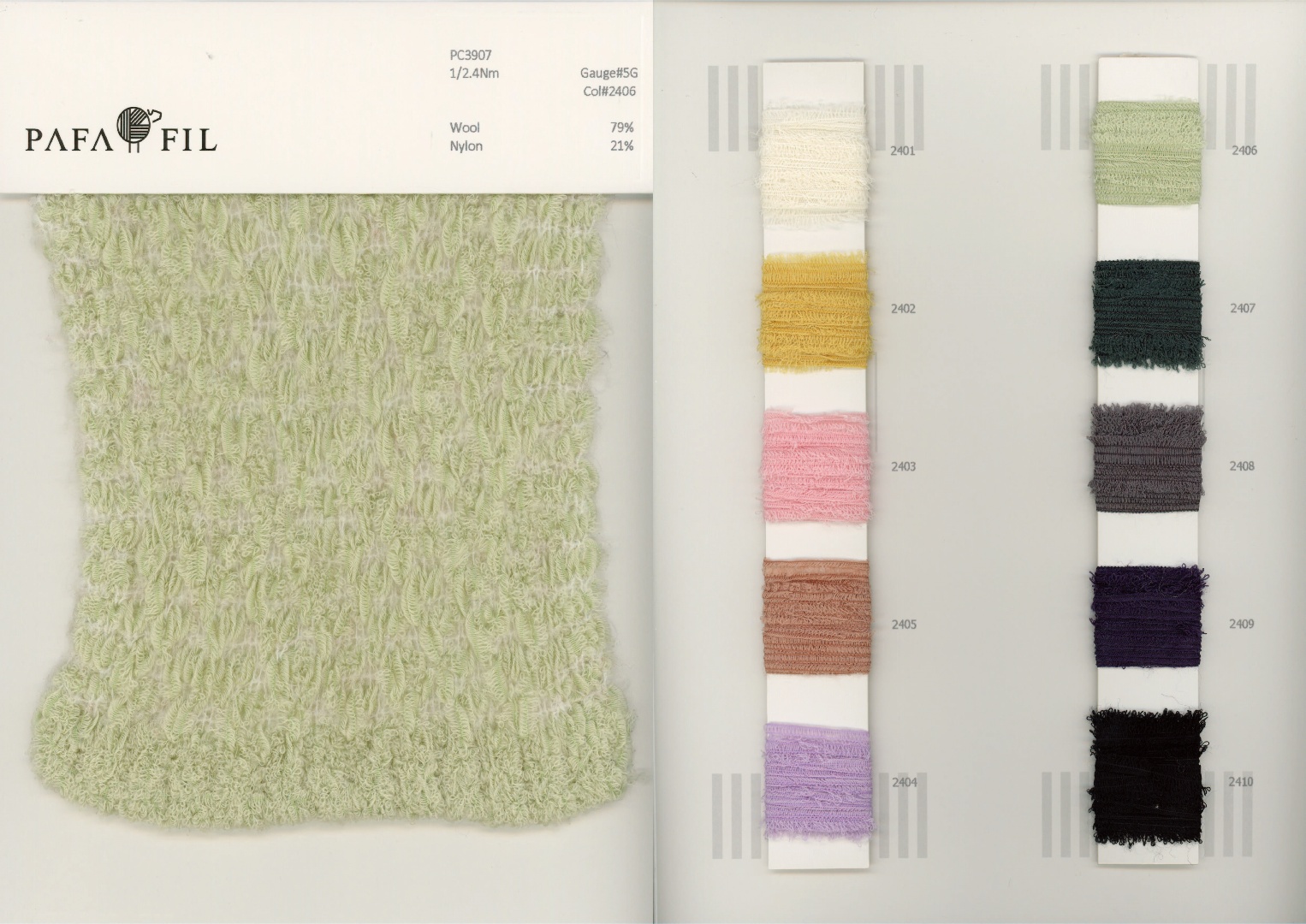 PC3907 Color card