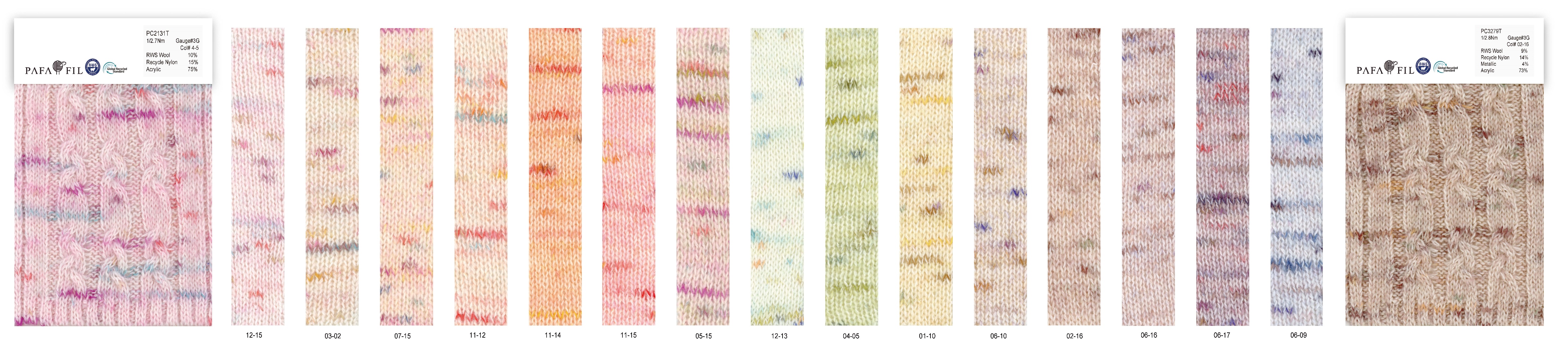 PC2131T&PC3279T Color card