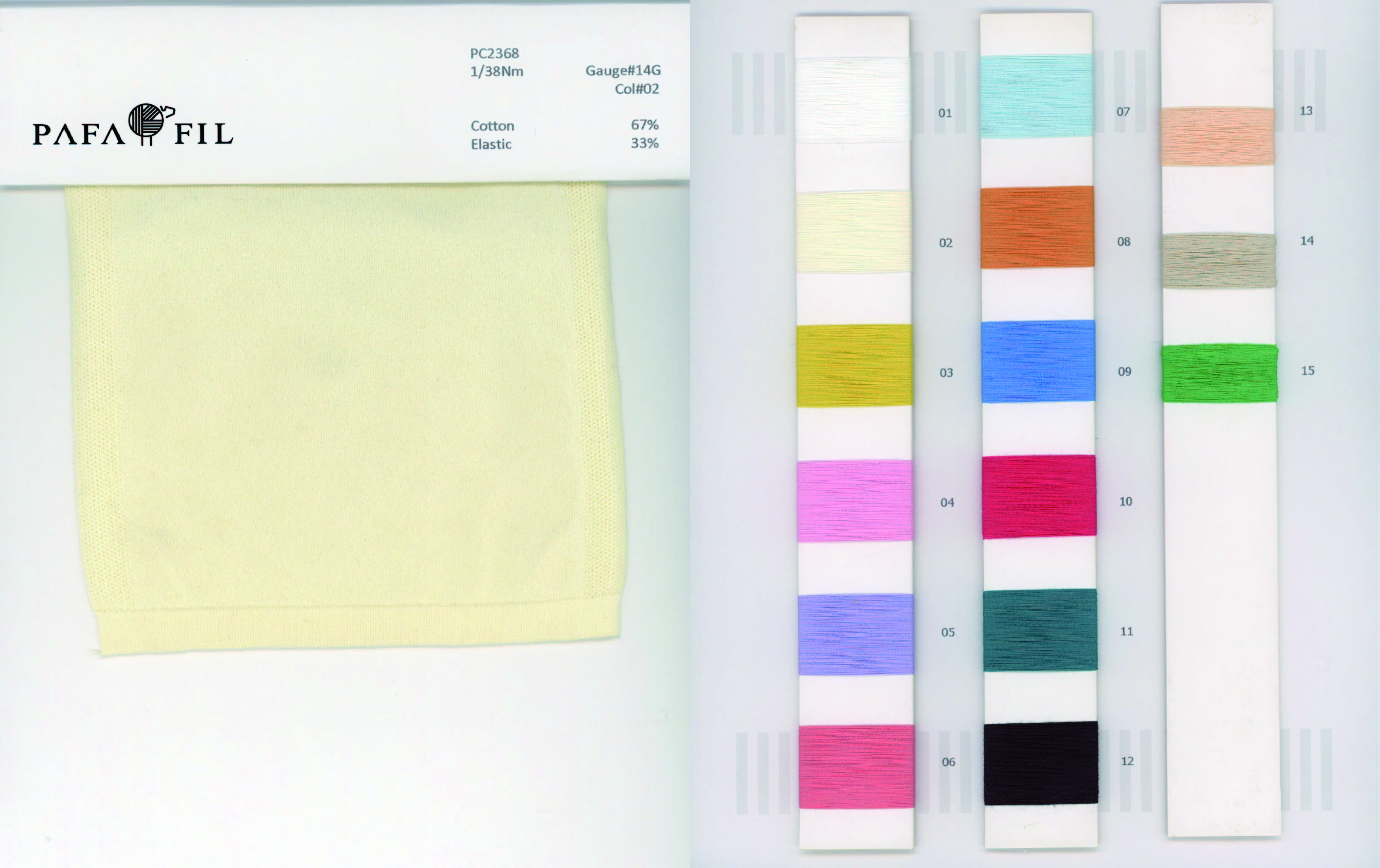 PC2368  Color card