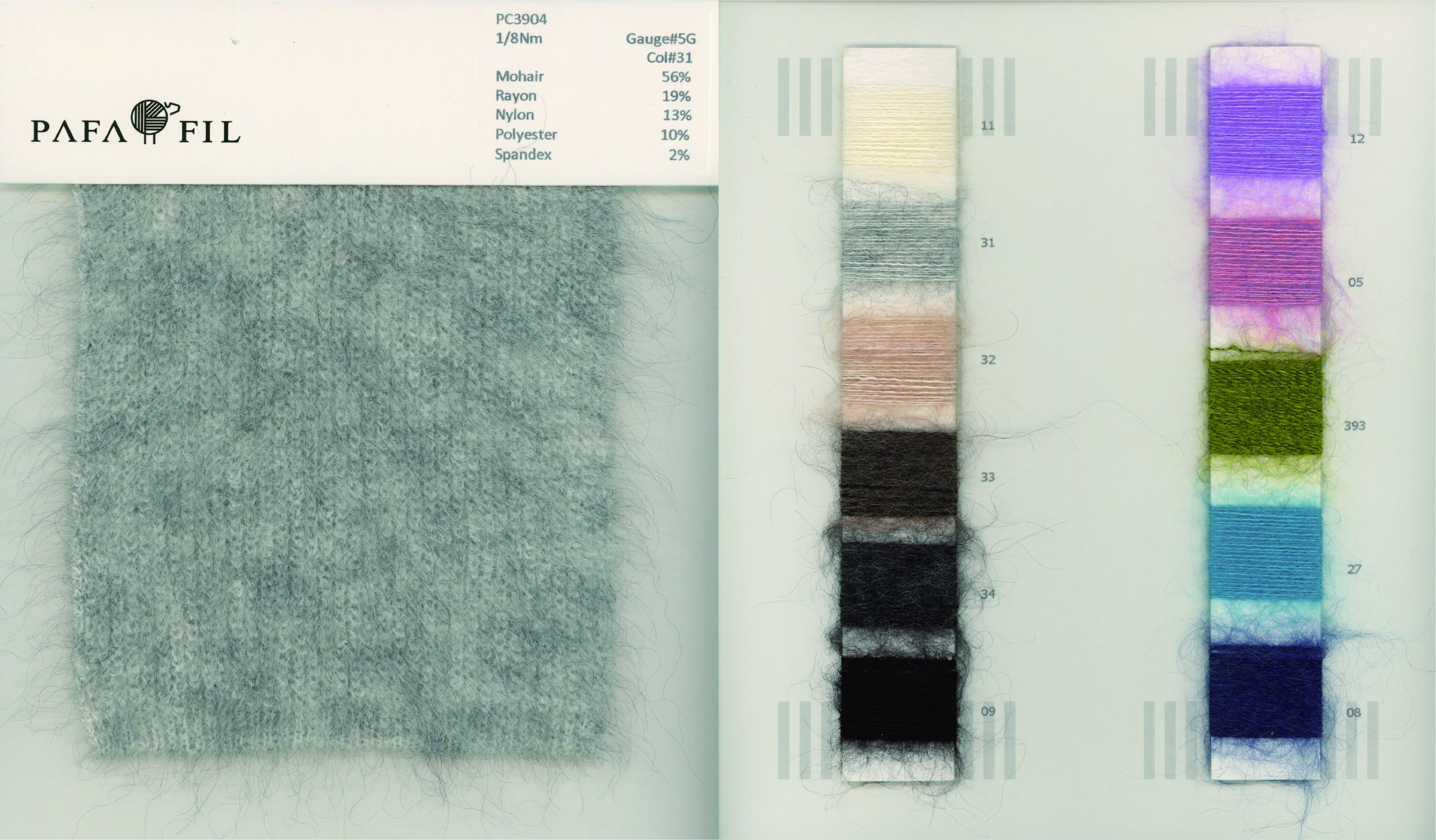 PC3904 Color card