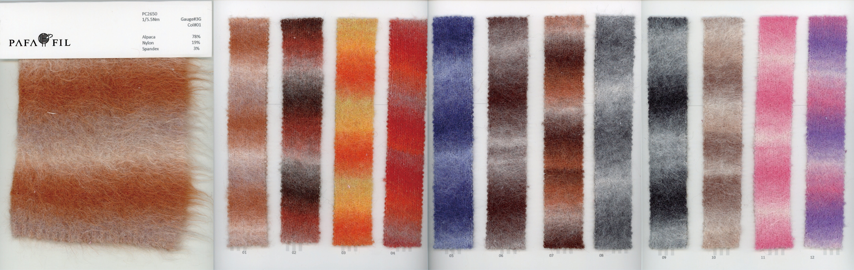 PC2650 Color  card