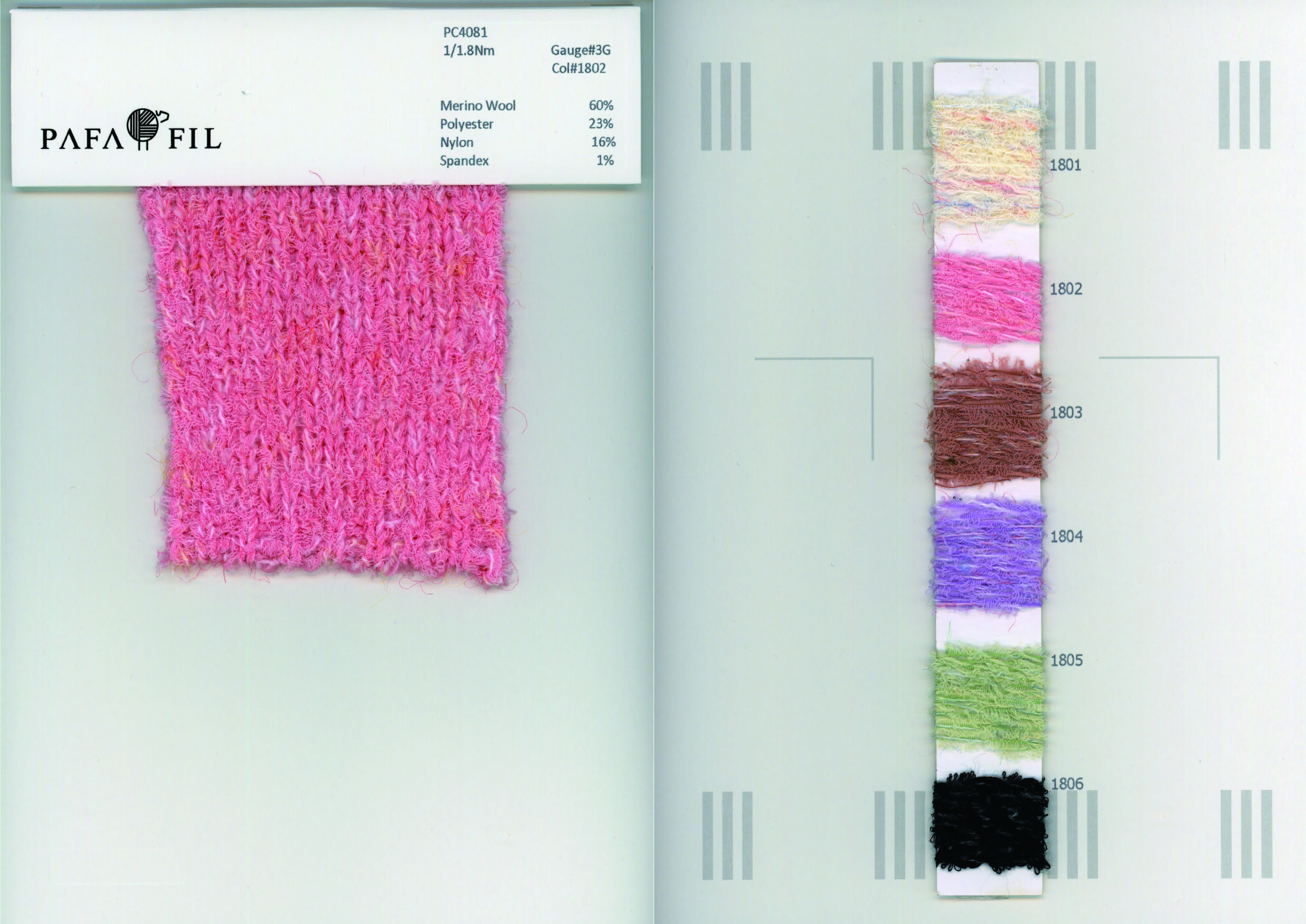 PC4081 Color card
