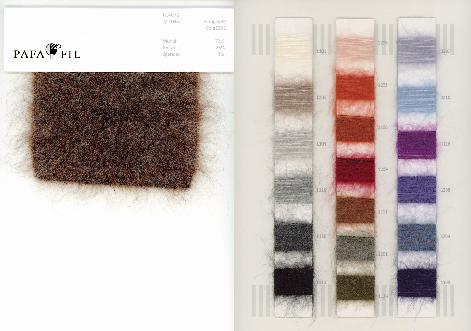 PC4072 Color card