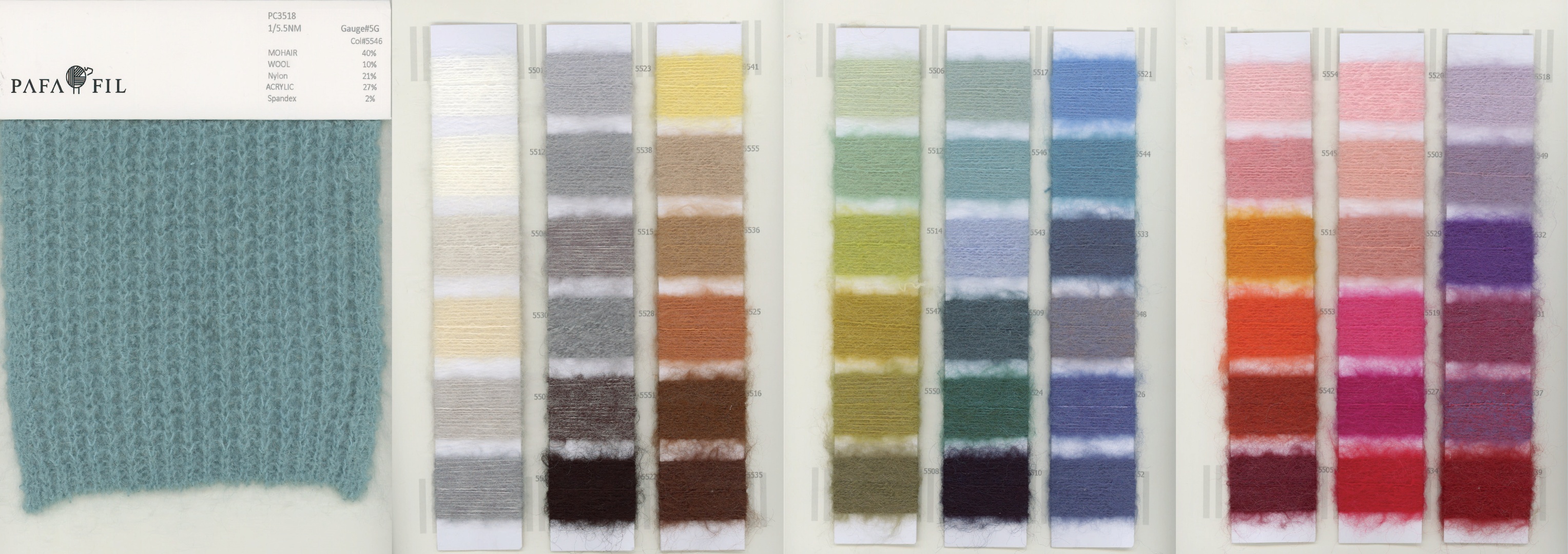 PC3518 Color  card