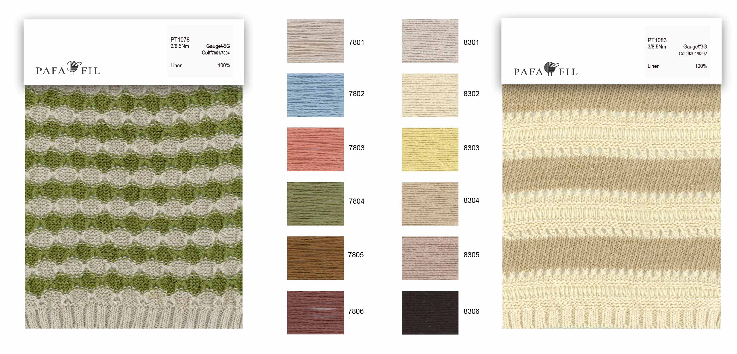 PT1078 Color card