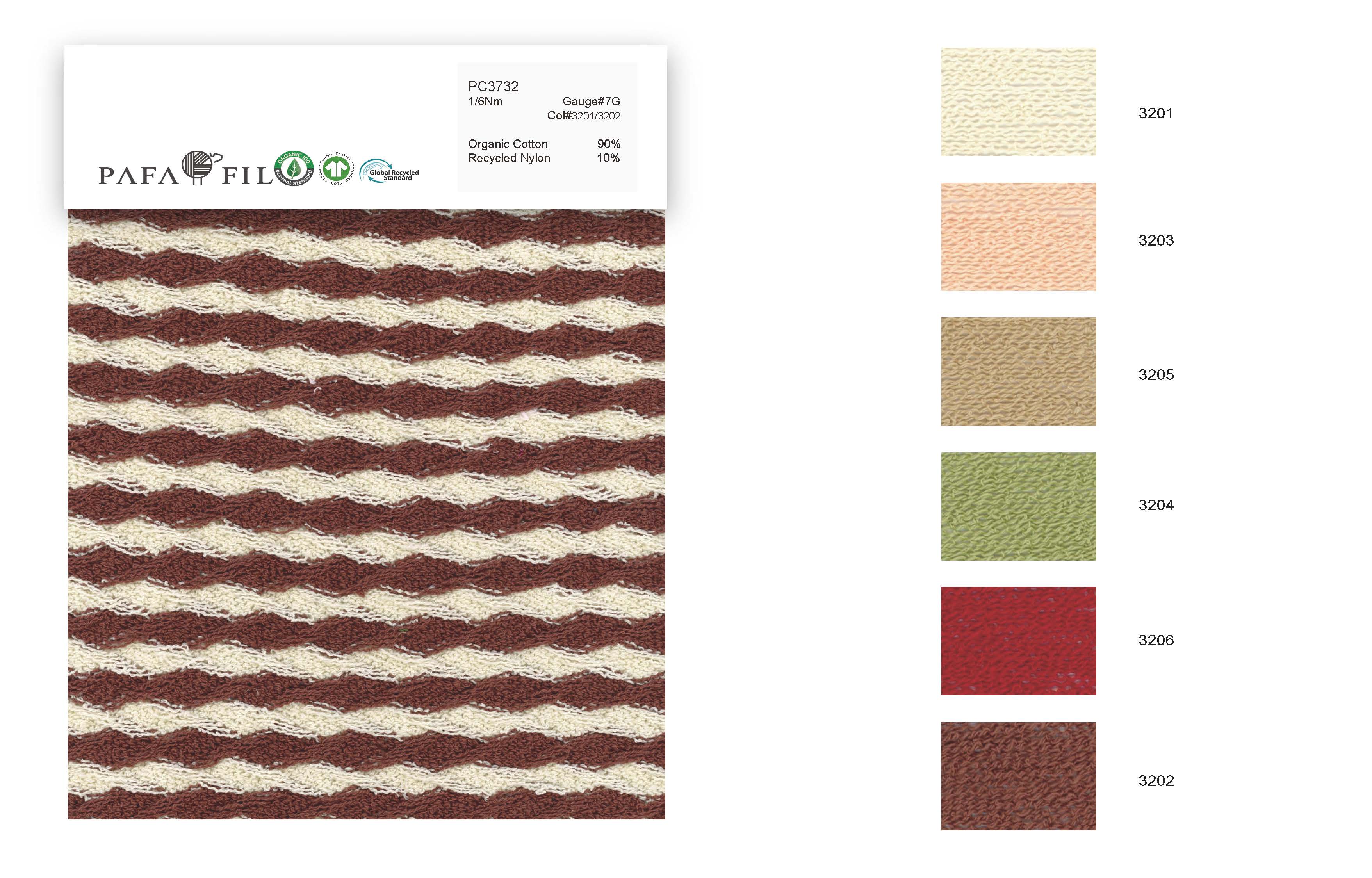 PC3732 Color card