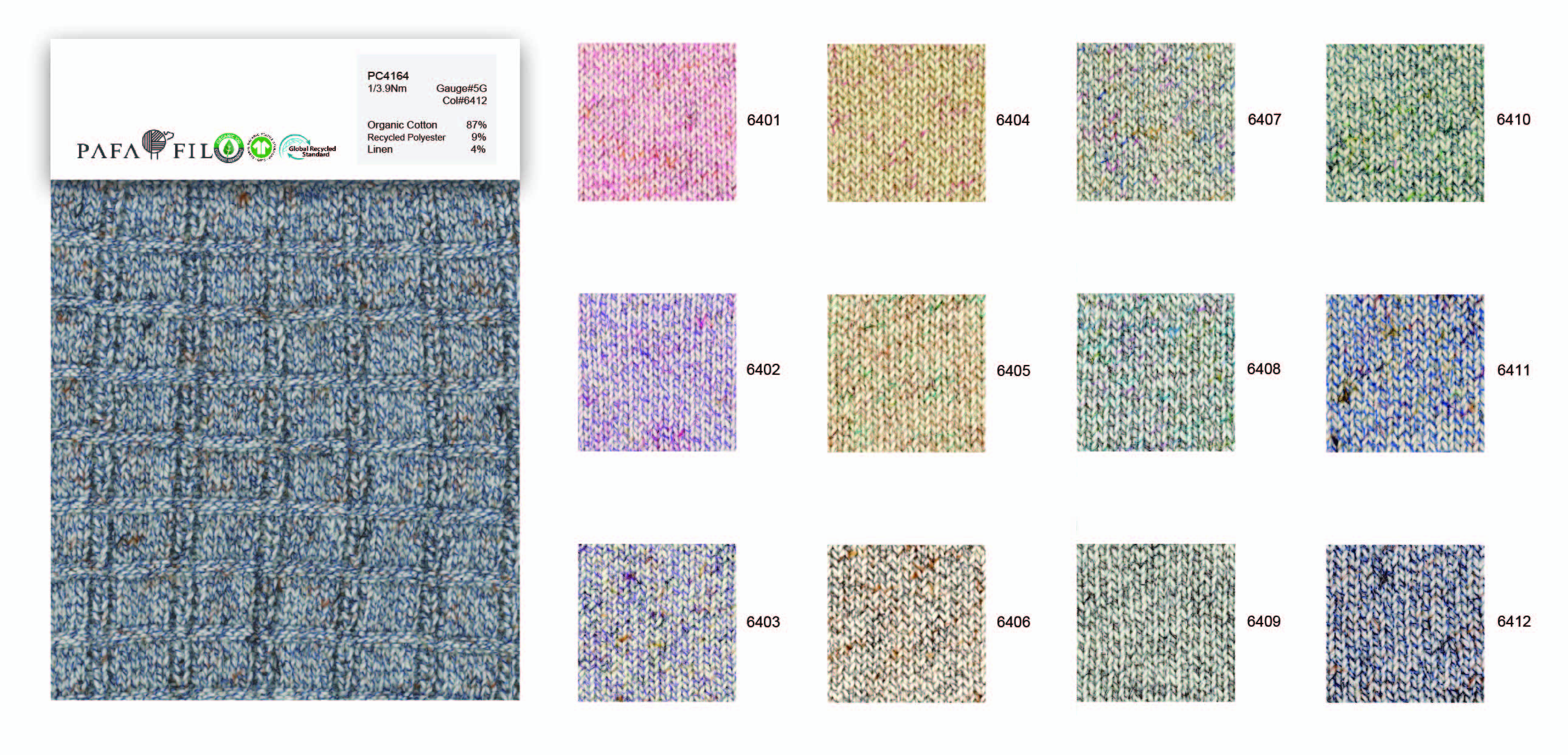 PC4164 Color card