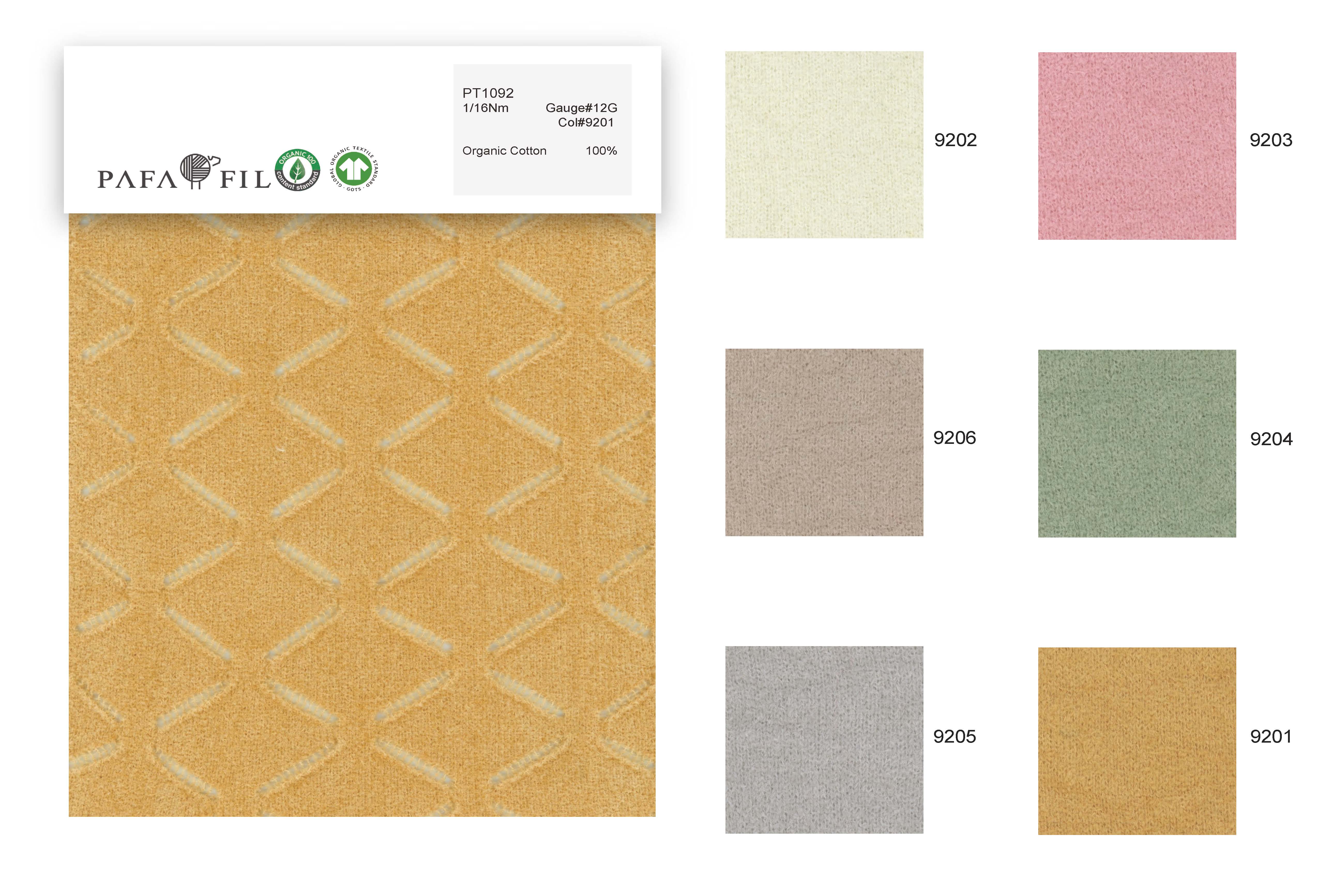 PT1092 Color card
