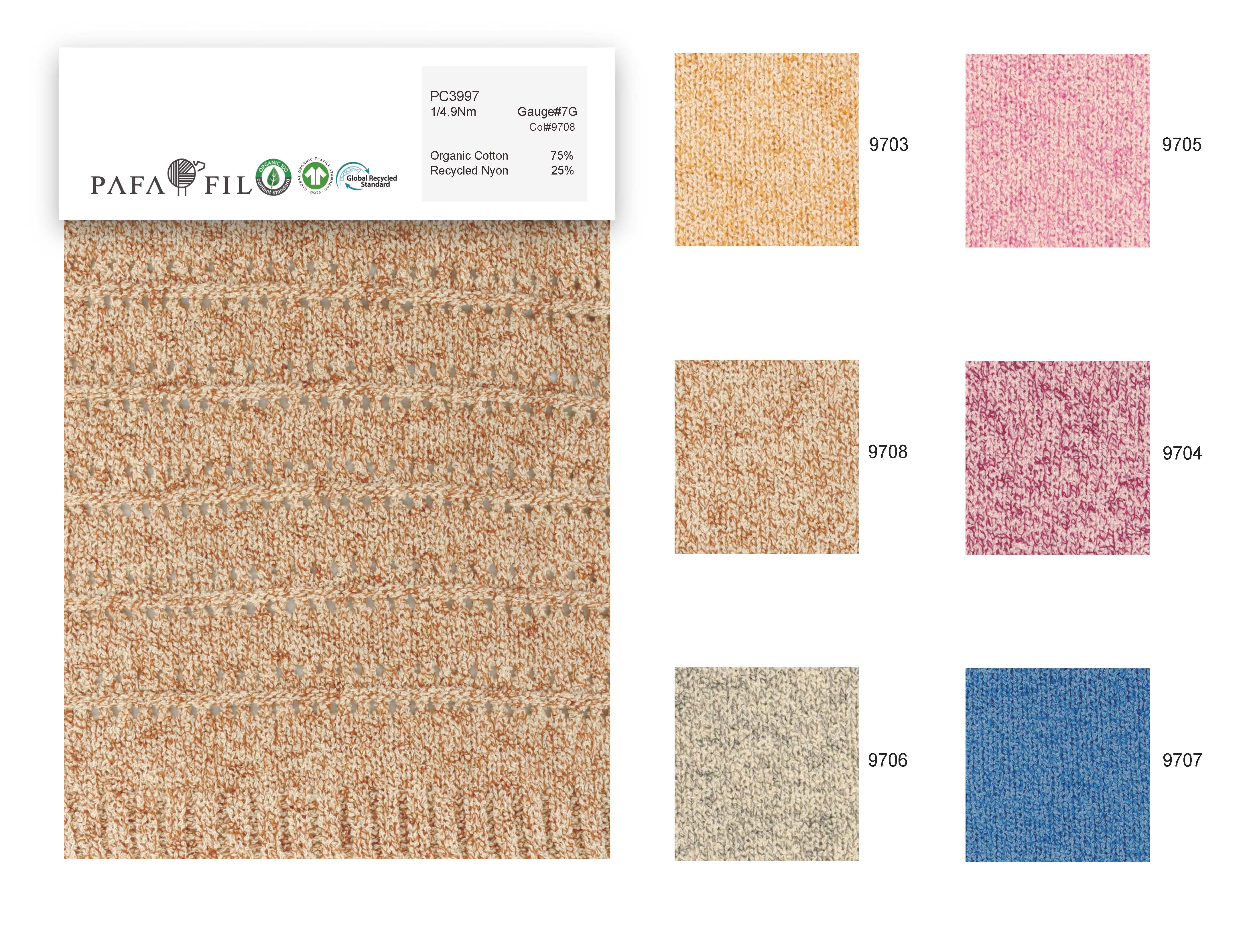 PC3997 Color card