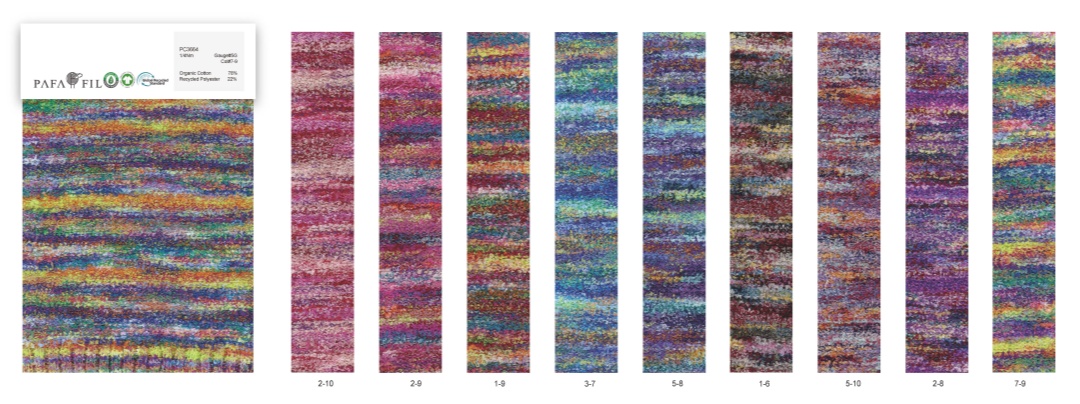 PC3664 Color card