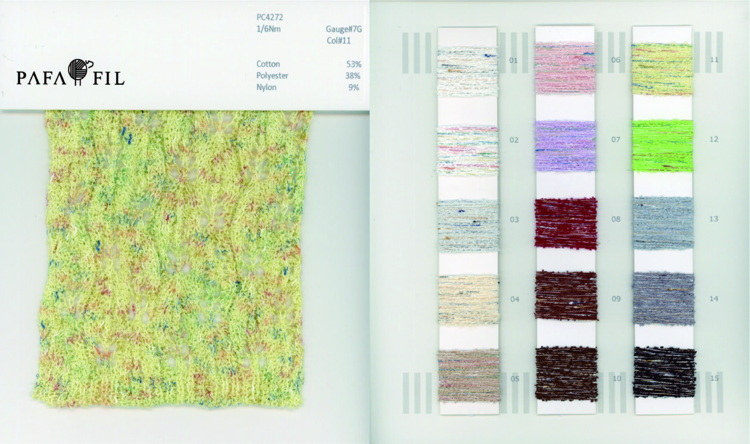 PC4272 Color card