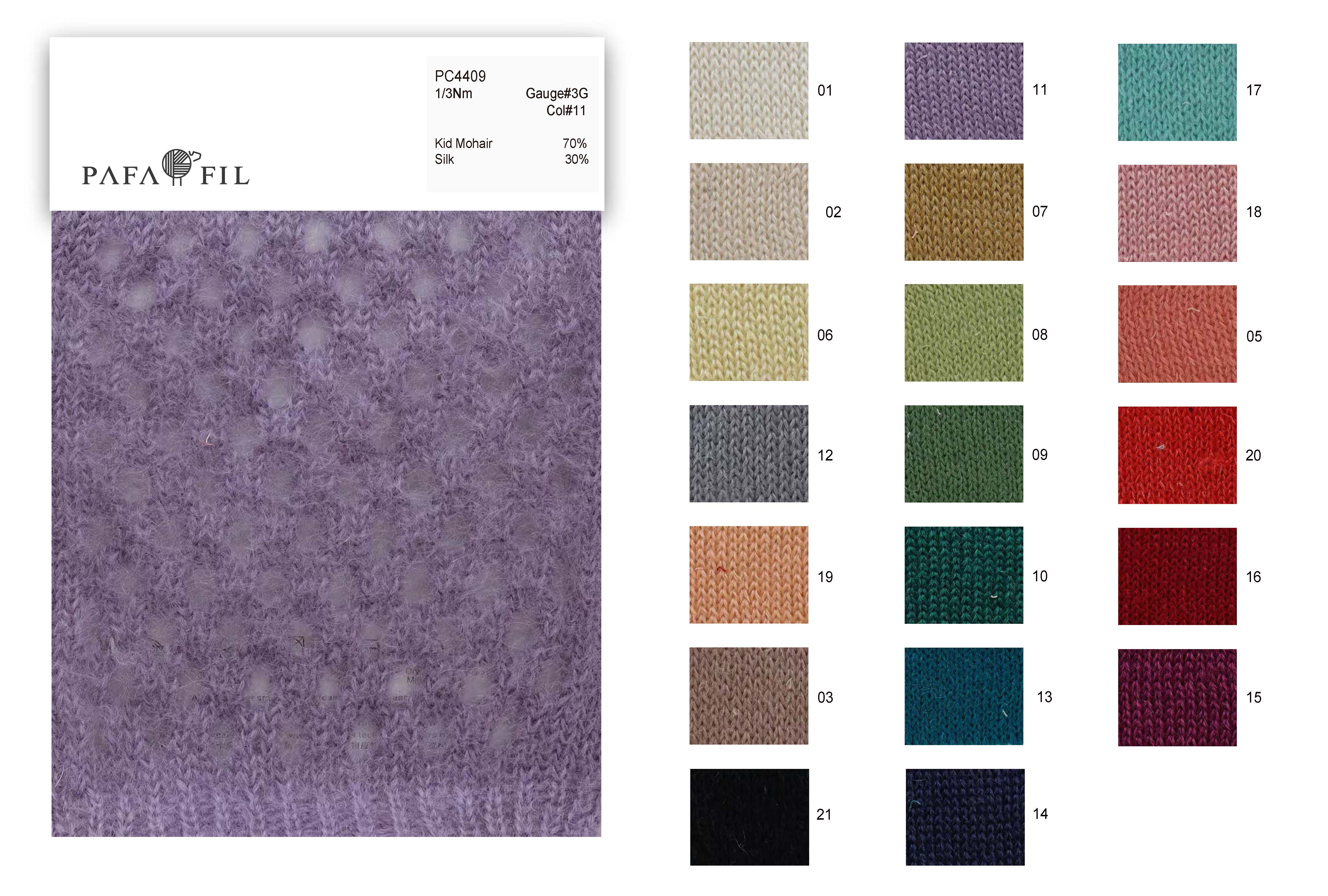 PC4409 Color card