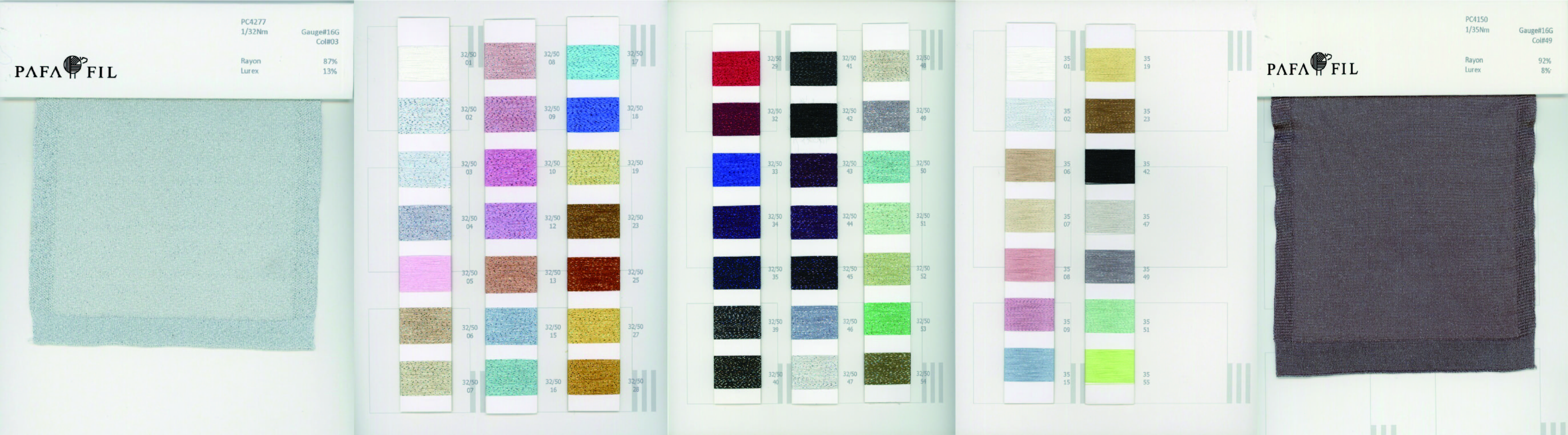 PC4150 Color card