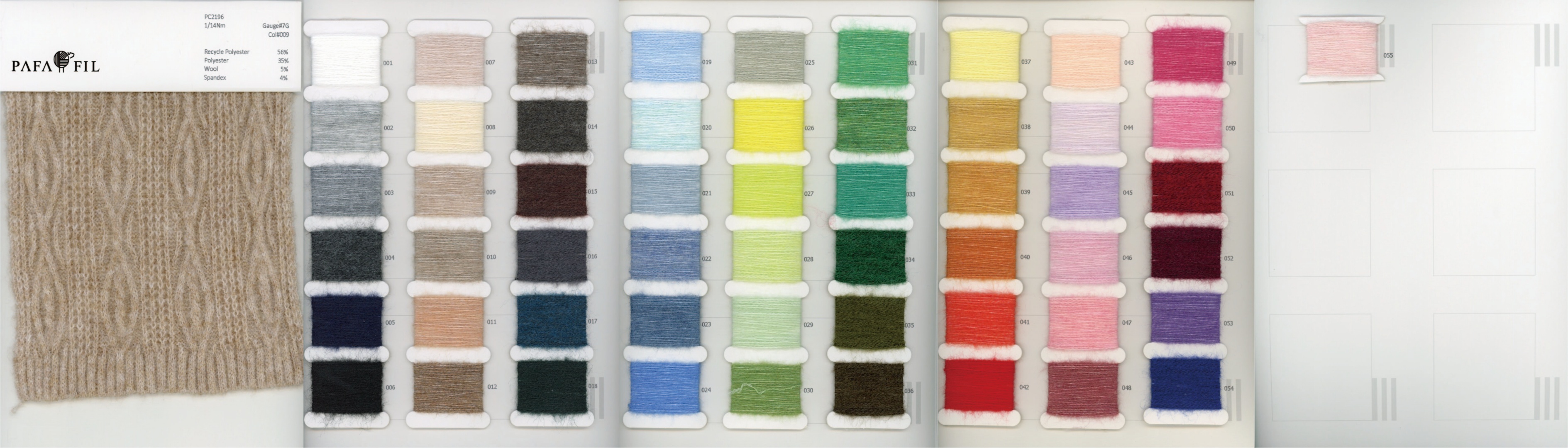 PC2196 Color card