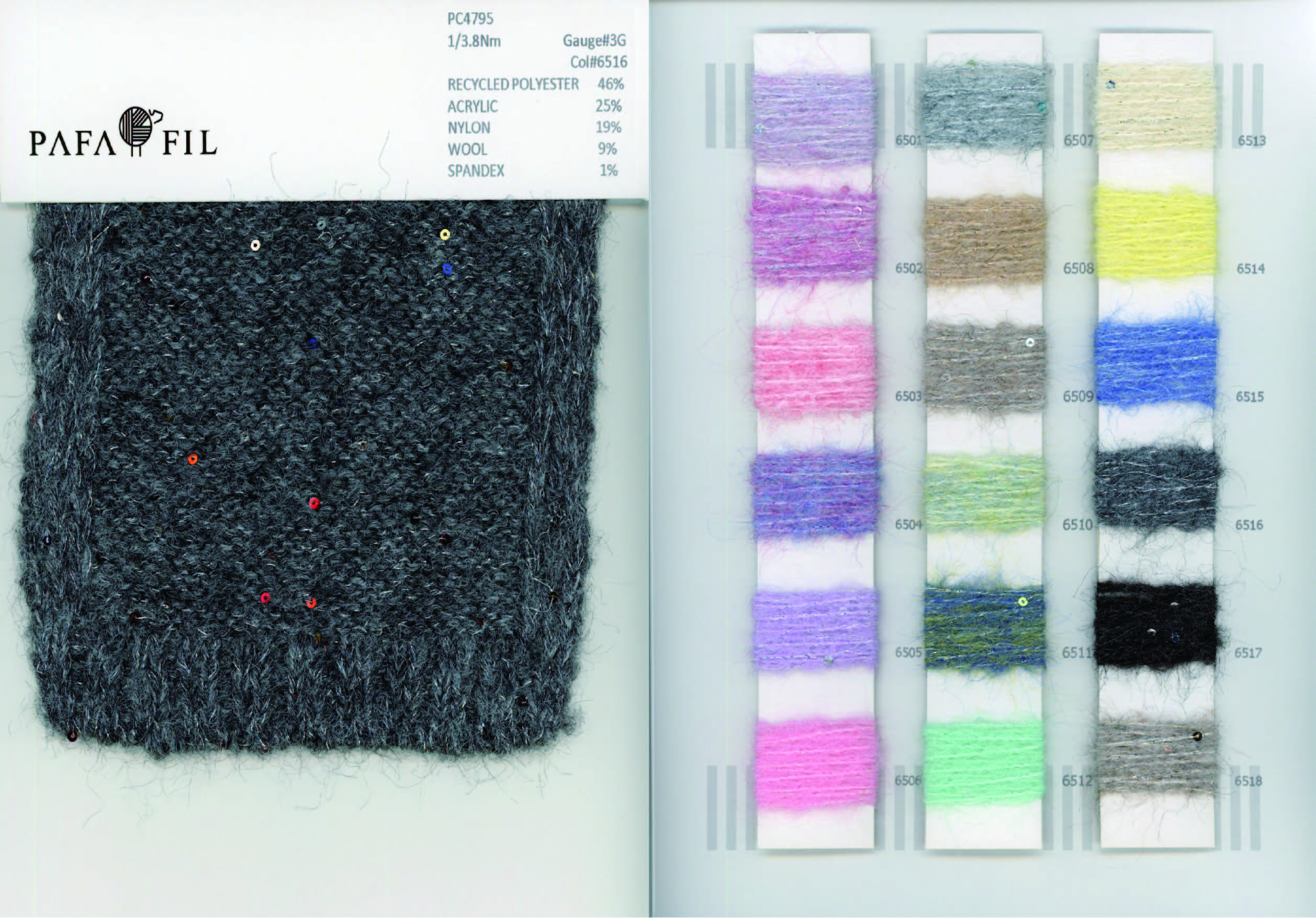 PC4795 Color card