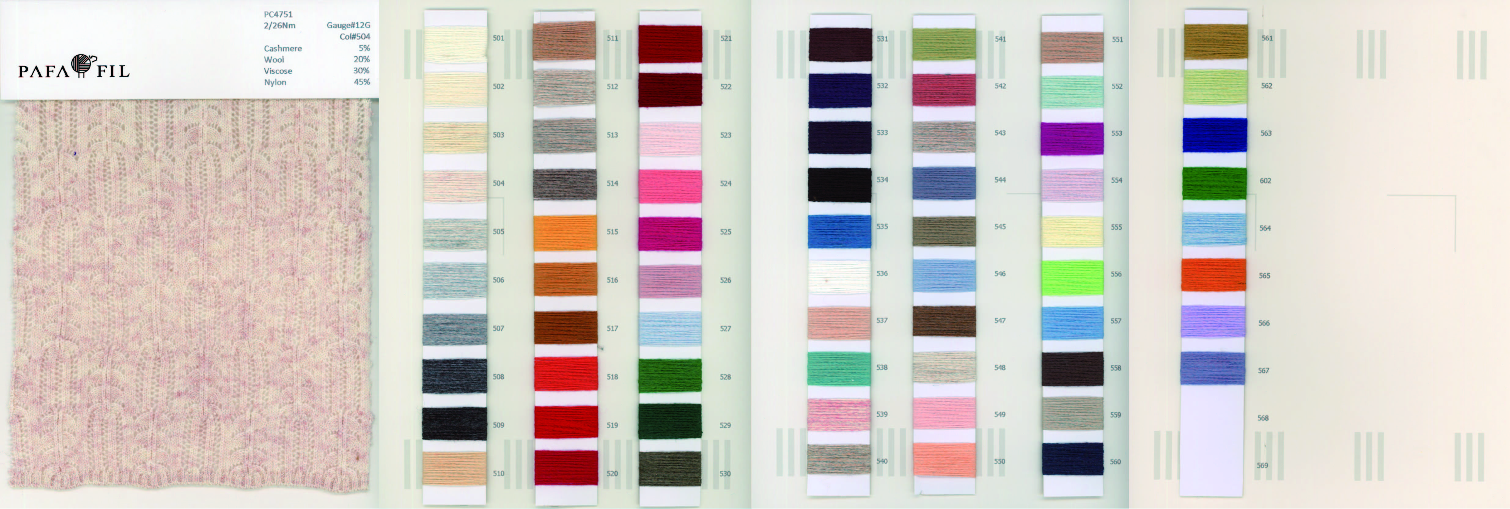 PC4751 Color card