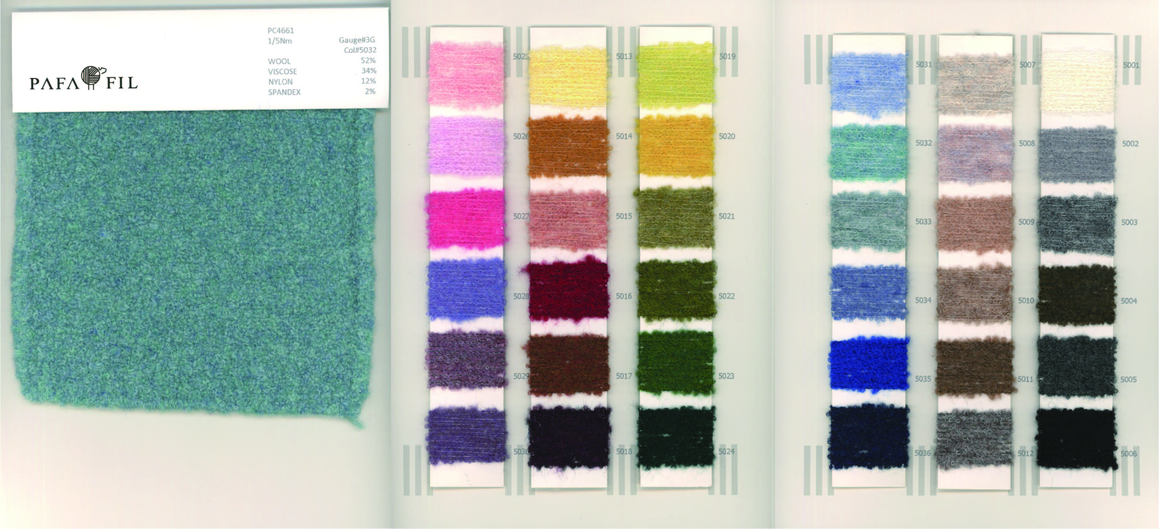 PC4661 Color card
