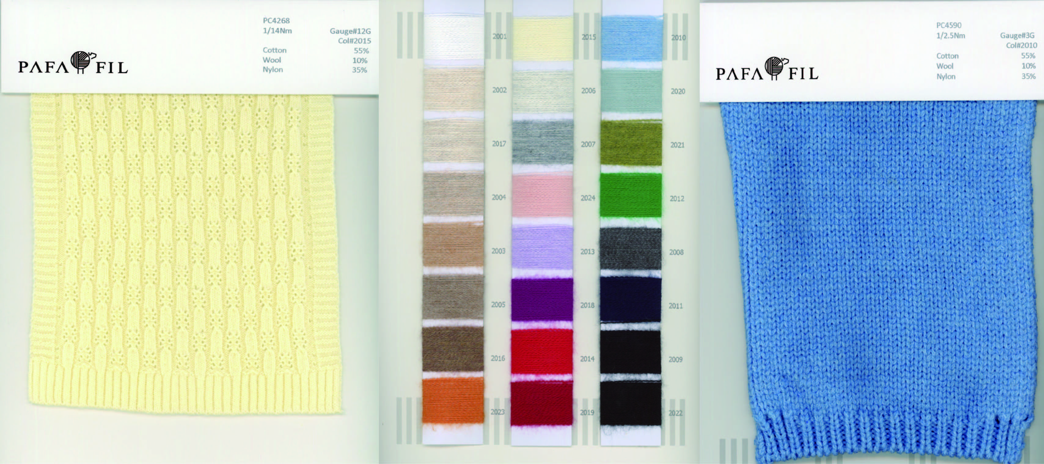 PC4590 Color card
