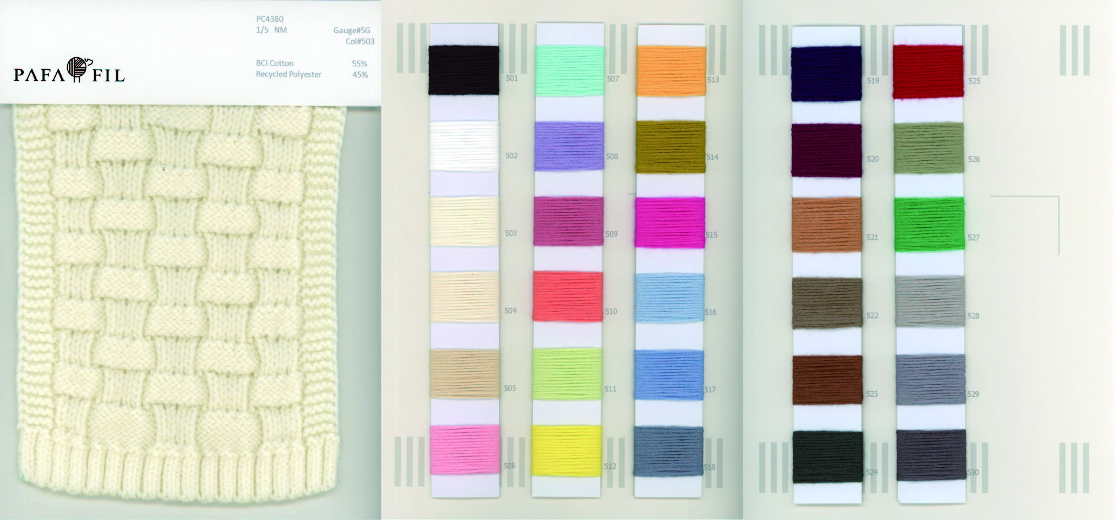 PC4380 Color card