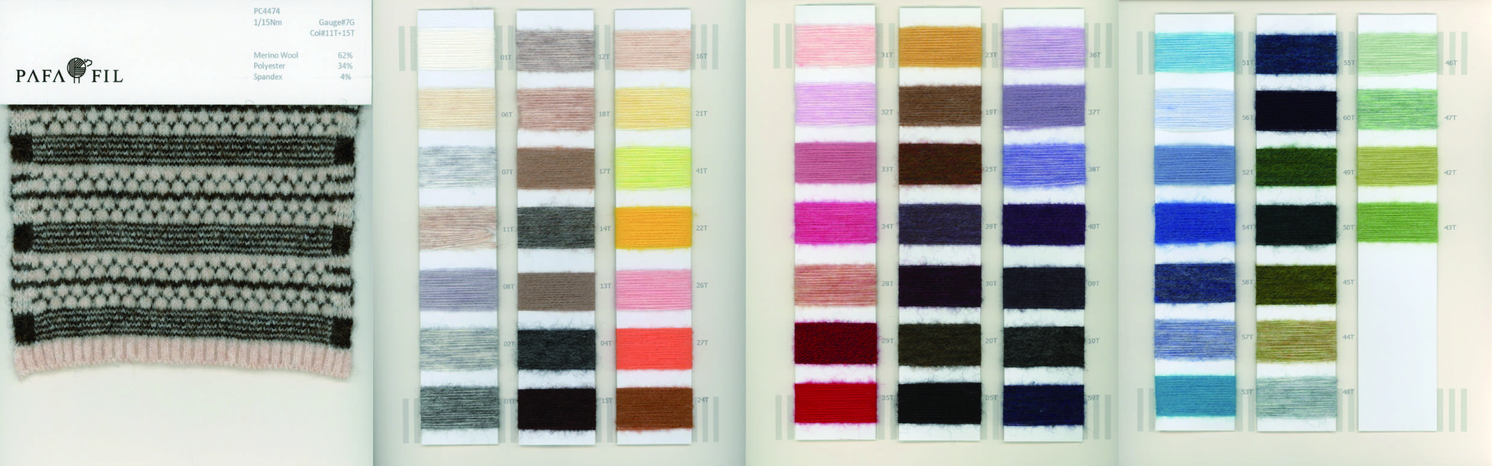 PC4474 Color card